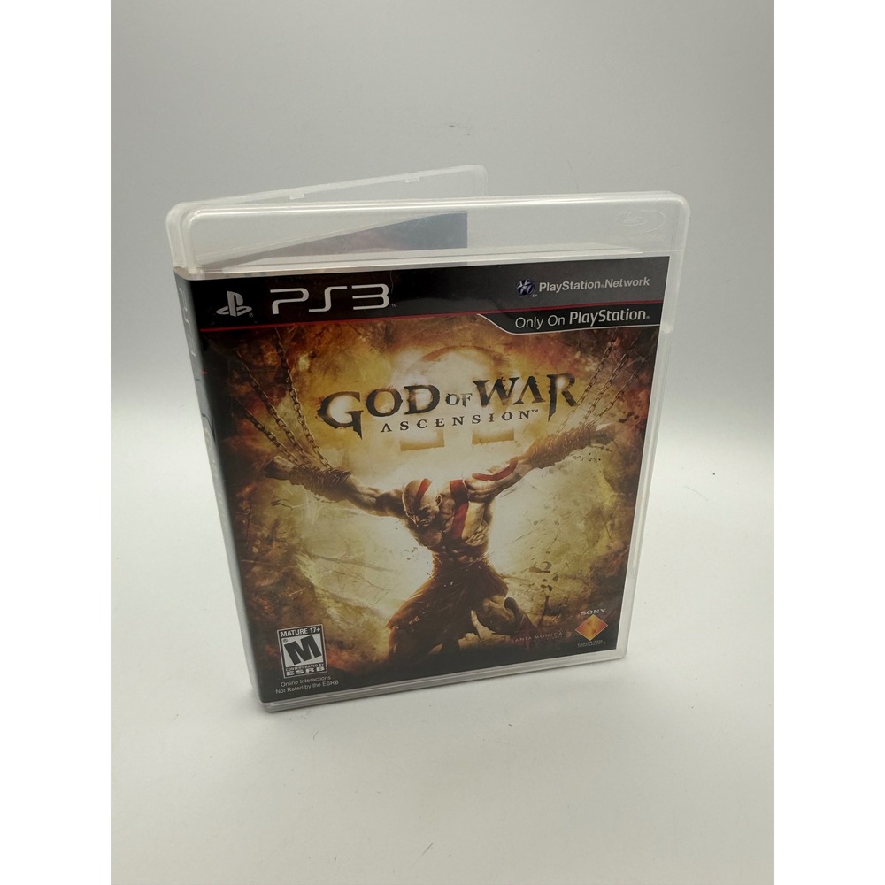 Sony God of War Ascension PS3 Game One Size Multicolor Tested! Prequel Action